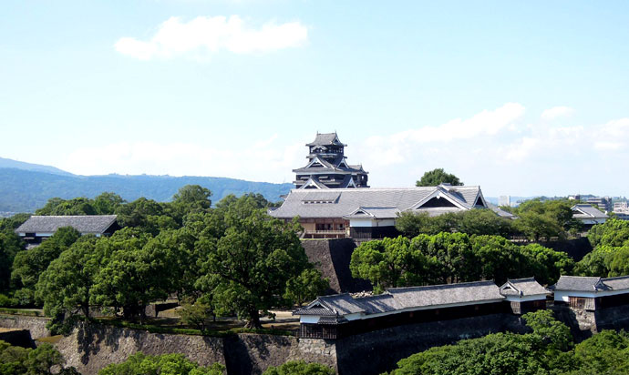 Kumamoto Castle (熊本城, Kumamoto-jo) 中央区［熊本城周辺］