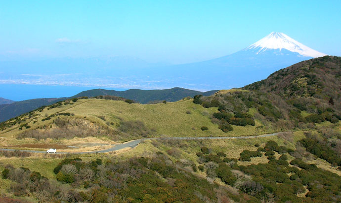 西伊豆スカイラインからの富士山 [ Mt. Fuji seen from Nishiizu skyline ]